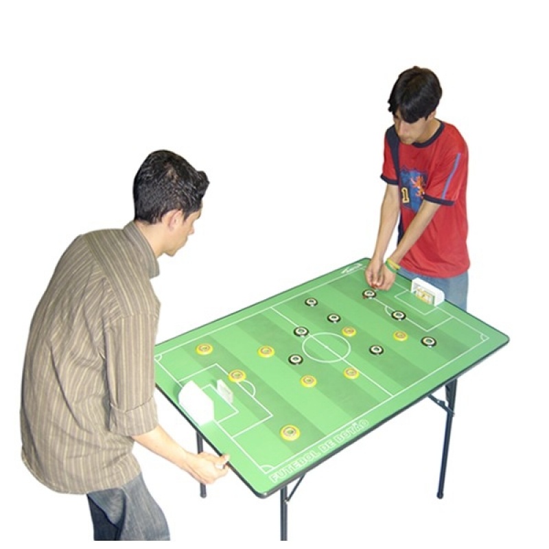 Futebol de Mesa ou Jogo de Botão? Eis a questão – Em Pauta